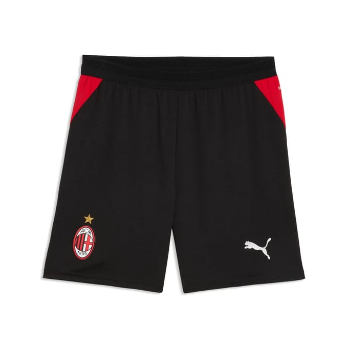 Puma Ac Milan 26/27 Replica Thuis Korte Broek Zwart M Man