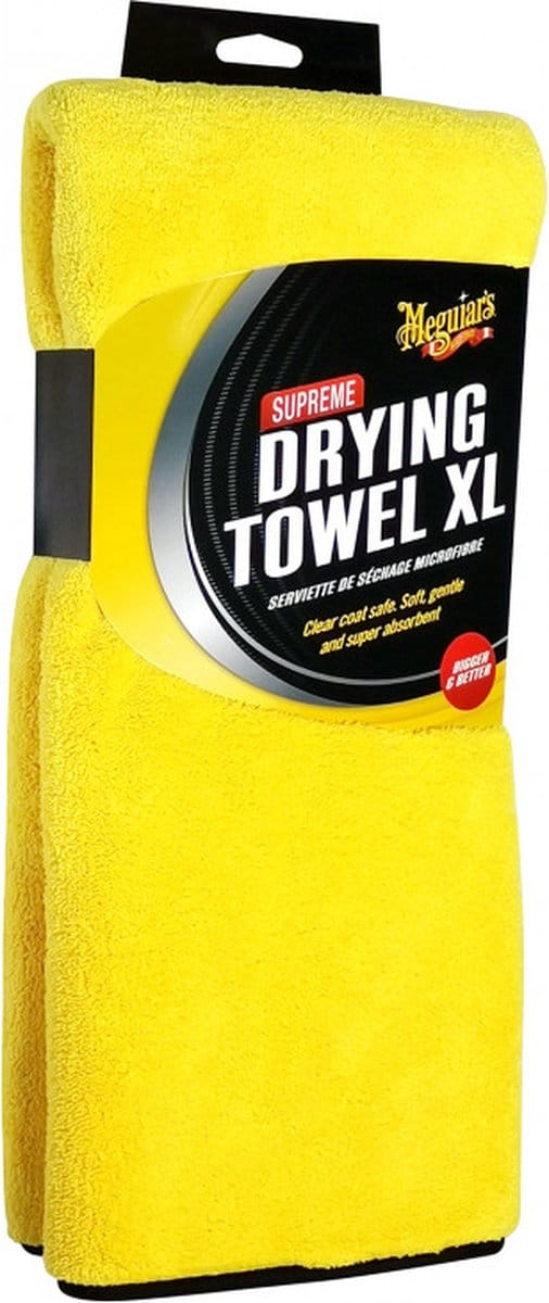 Meguiar's Supreme droogdoek - Droogdoek auto - Microvezeldoek auto - Microvezel droogdoek - 55x76cm - 920gram/m²