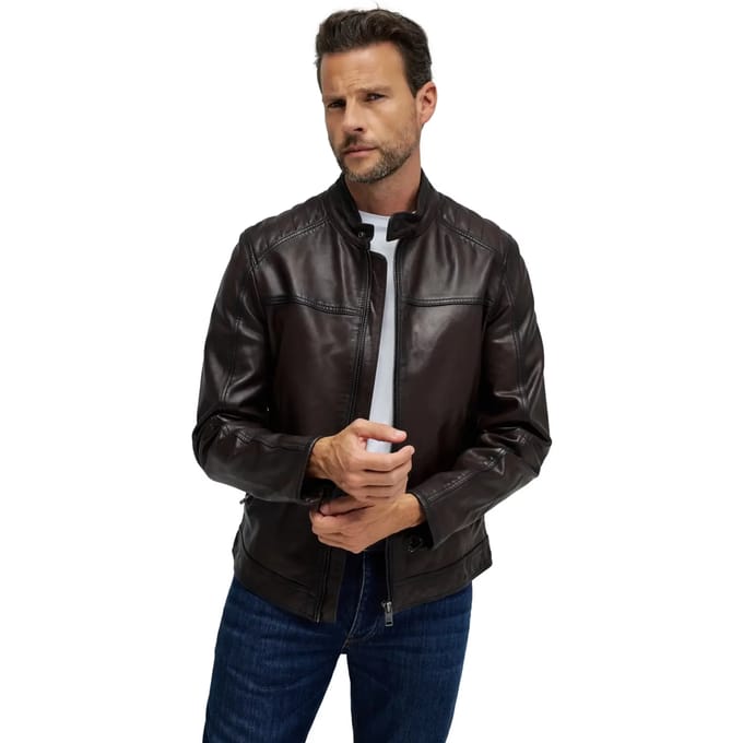 Leren jas Salsa Jeans