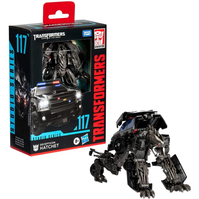 Hasbro Transformers: Dark of the Moon Generations Studio Series Deluxe Class Action Figure Decepticon Hatchet 11 cm Action Figuur