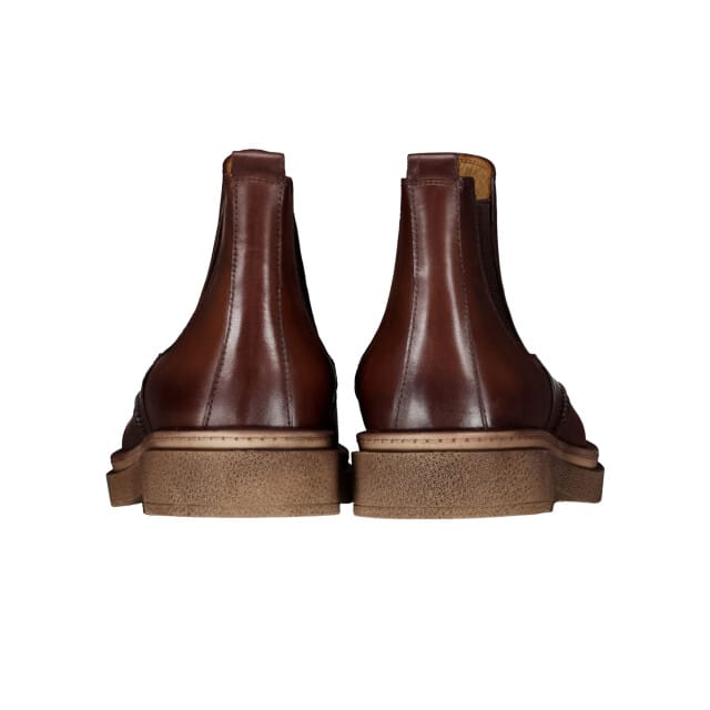 Melik Hercules Chelsea Boots Donkerbruin 41130