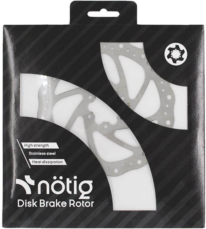 Notig One-pice Remschijf Transparant 160 mm