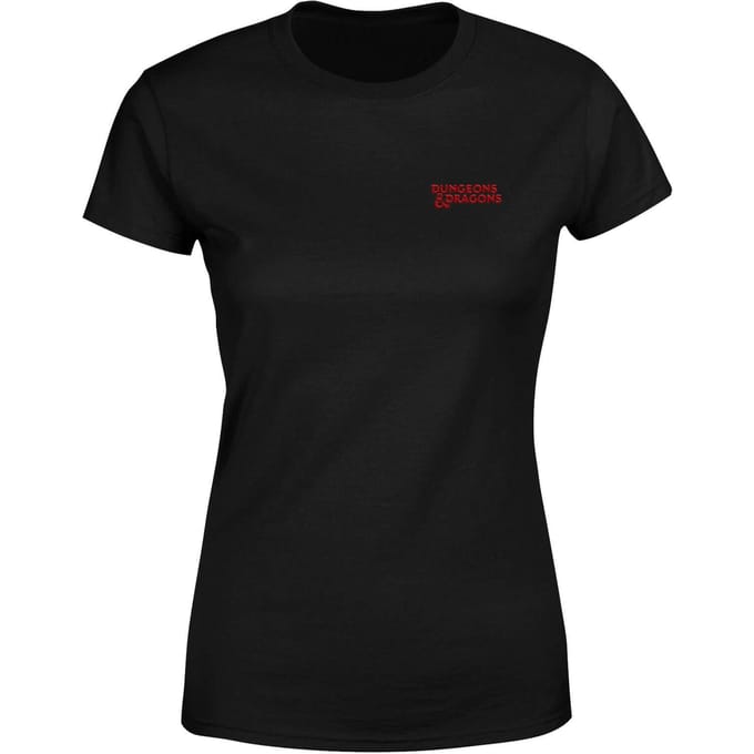 Dungeons & Dragons Logo Women's T-Shirt - Zwart - S