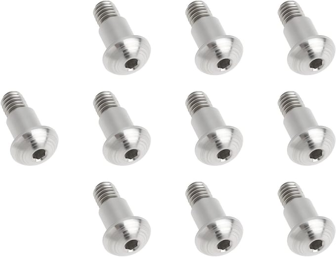 10 Stuks RC Auto Schroeven 4x11.5mm voor Diverse Modellen zoals WT-01, WR-02, TA01 en TT02B