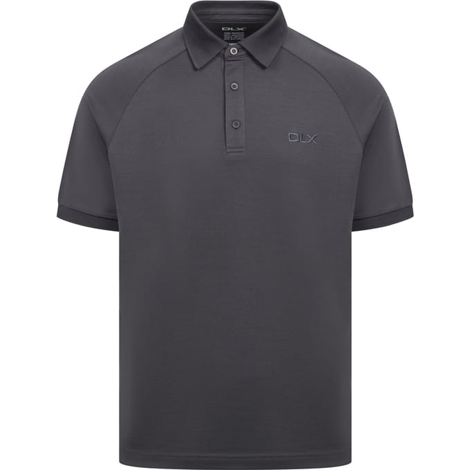 Trespass Heren Hewson DLX Poloshirt (Donkergrijs)