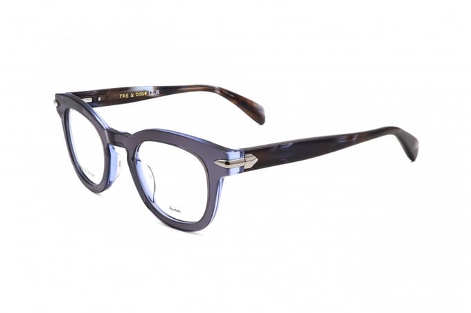 Rag & Bone RNB7065 Grey 48/24/145 MAN Brilmonturen