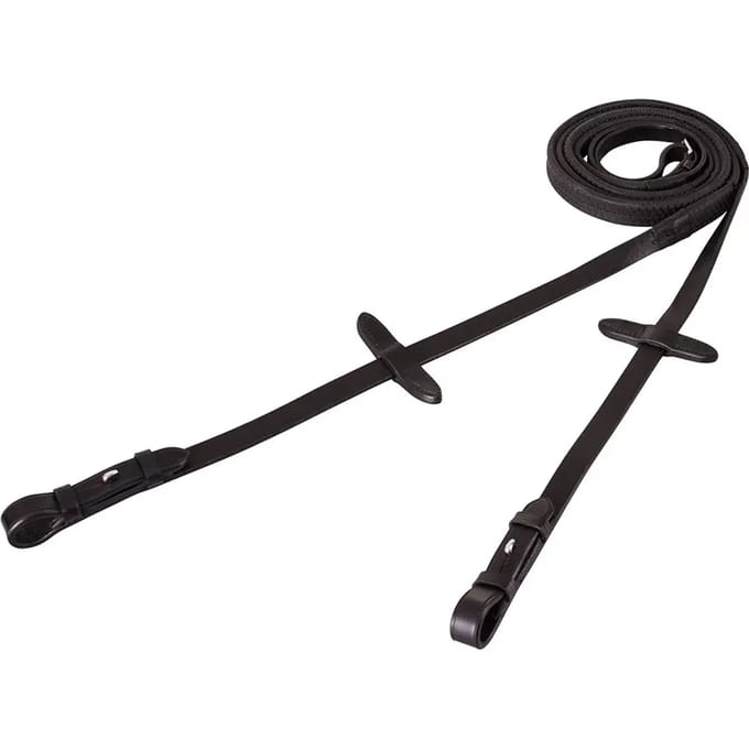 Ronde rubberen teugels met blinde lus BR Equitation Eventa Pro Grip