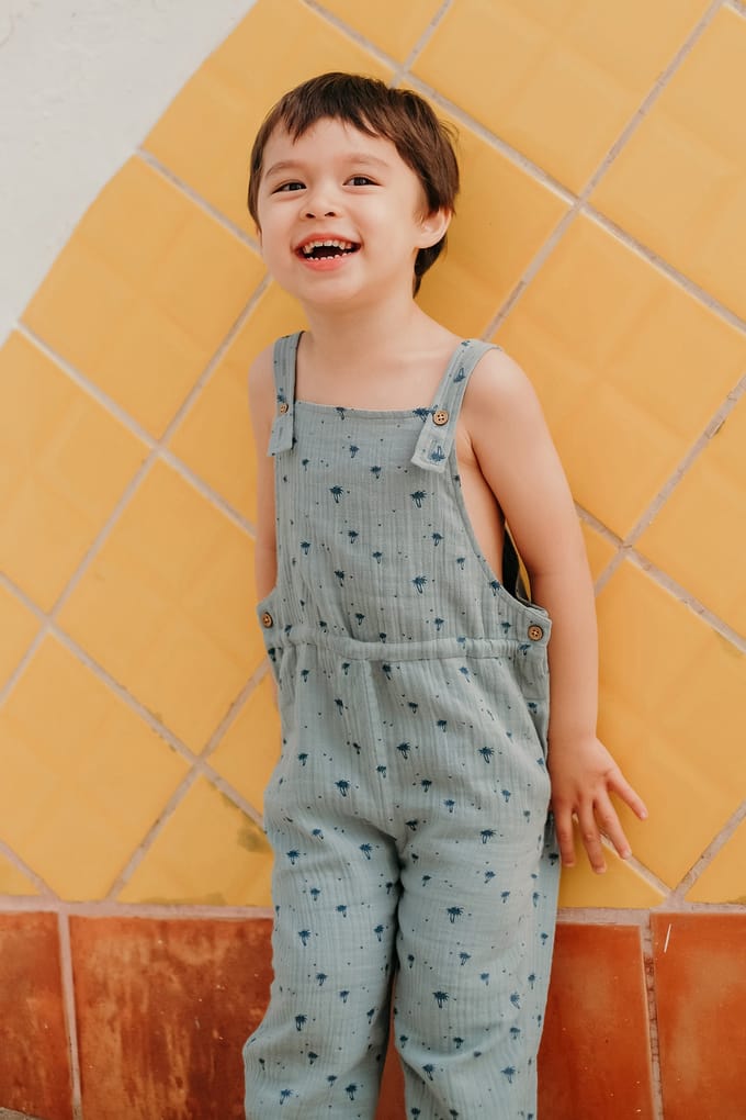 Louise Misha Overalls Amuel Cloud Palms Größe: 12Y | Strampler Outlet | kids