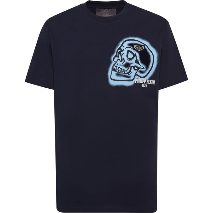 T-Shirt Ronde Hals Ss Skull