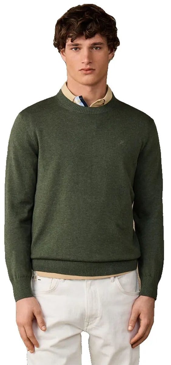 Hackett Hm7000116 Trui Groen 2XL Man