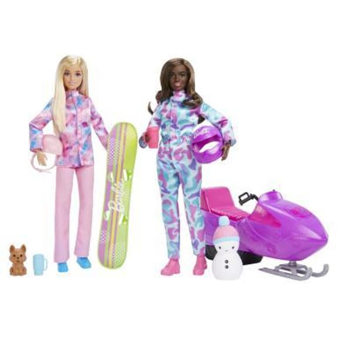 Barbie Wintersport - Met ski outfit - Pop