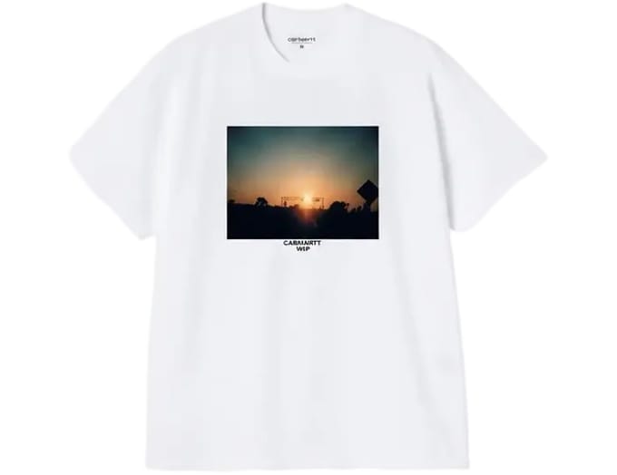 Carhartt S/s Warm Views T-shirt Loose Wit