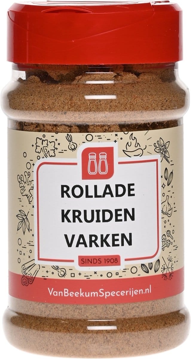 Van Beekum Specerijen - Rollade Kruiden Varken - Strooibus 130 Gram