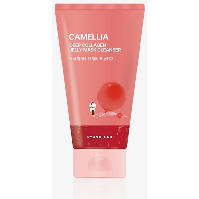 ROUND LAB Camellia Deep Collageen PDRN Melkachtig Serum 50ml pink