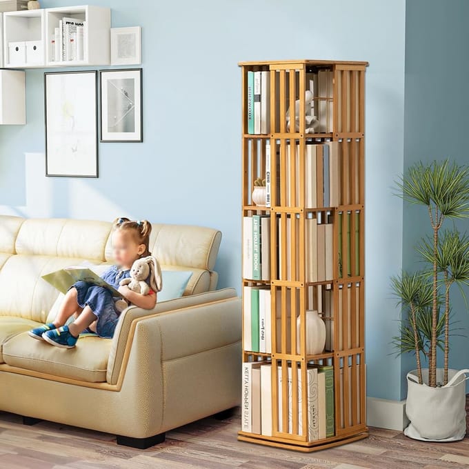 Luxe Boekenkast – 37x37x178 cm – Industrohome
