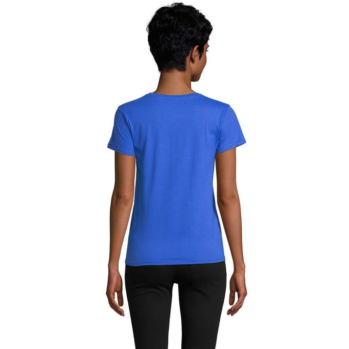 SOLS Dames/Dames Pioneer T-Shirt (Koningsblauw)