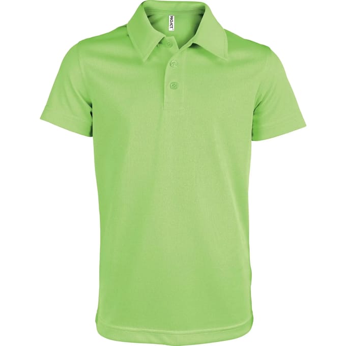 PROACT® Kindersportpolo PA484 - Lime - 10/12 years (10/12 ans)