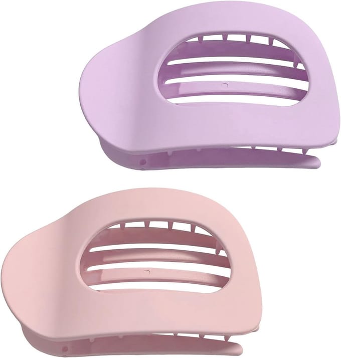 Solidchoice - Set van 2 Grote Haarclips voor Dames, Sterke Fixatie
