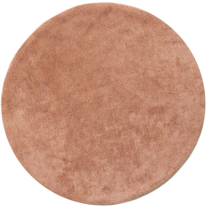 Petite Amélie Kindervloerkleed - 100% Katoen - Ø110 cm - Terracotta