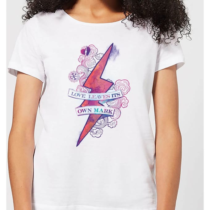 Harry Potter Love Leaves Its Own Mark dames t-shirt - Wit - M