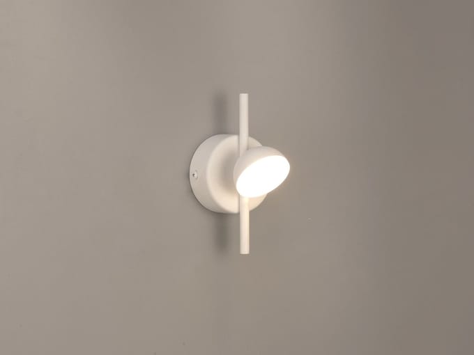 Wandlamp LED Modern Wit Rond - Scaldare Faeto