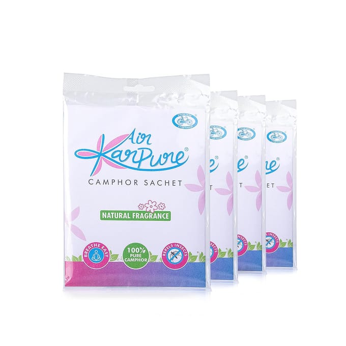 Cycle Karpure Kamfer Sachet Pak van 4 30g Elk Langdurige Kamer Auto Luchtverfrisser white
