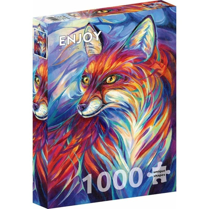Enjoy Puzzle legpuzzel vos 1000 stukjes kleurrijk puzzelplezier.