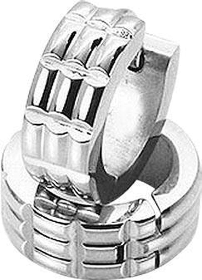 Amanto Oorbellen Daudi - 316L Staal - 5mm - Ø13mm