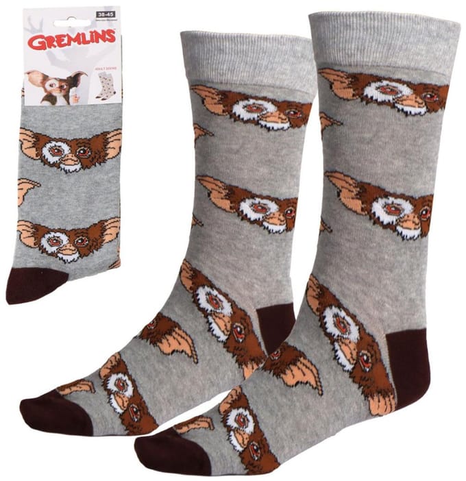 Gremlins Grey adult long socks 36/43