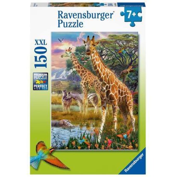 Ravensburger puzzel Kleurrijke savanne - Legpuzzel - 150 stukjes