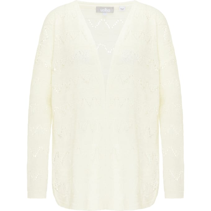 usha Vest Dames wit