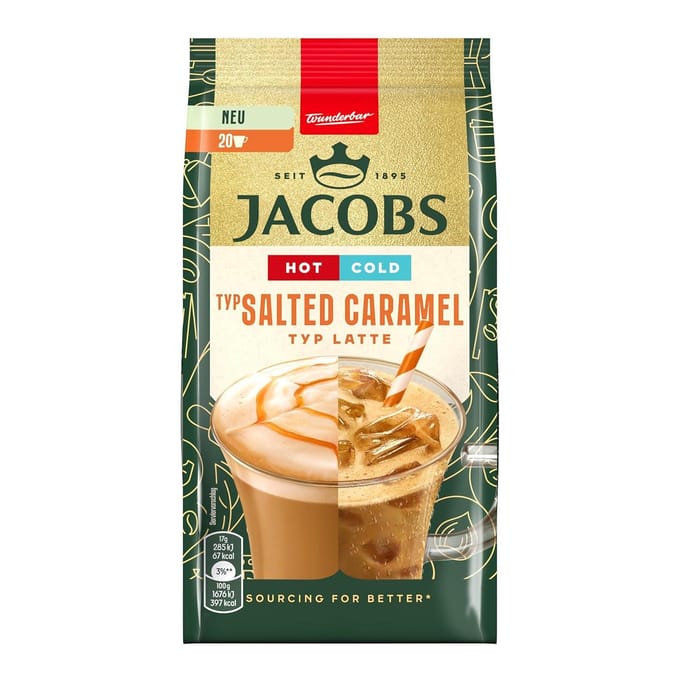Jacobs Cappuccino Latte au Caramel Salé Caramel Salé 340 g