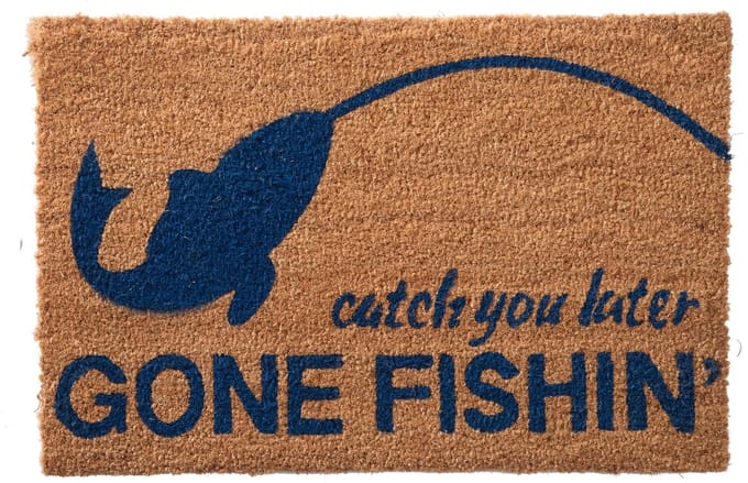 J-line - Deurmat - Gone Fishin