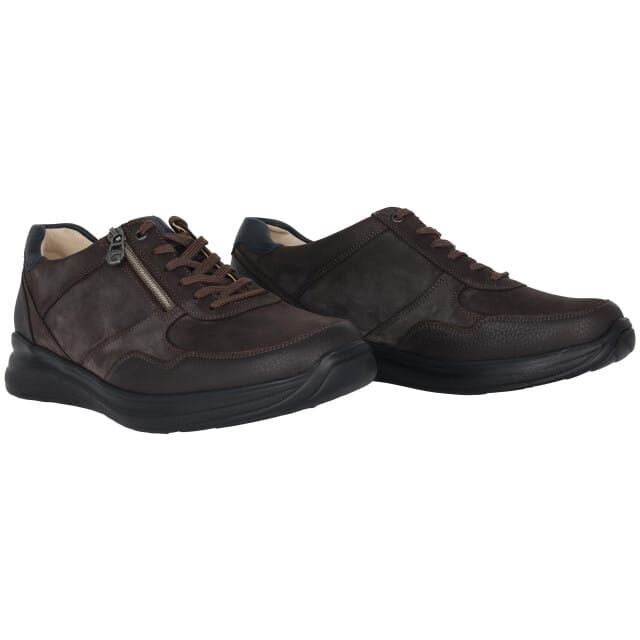 Ganter Harald - heren sneaker - Bruin - maat 40.5 (EU) 7 (UK)