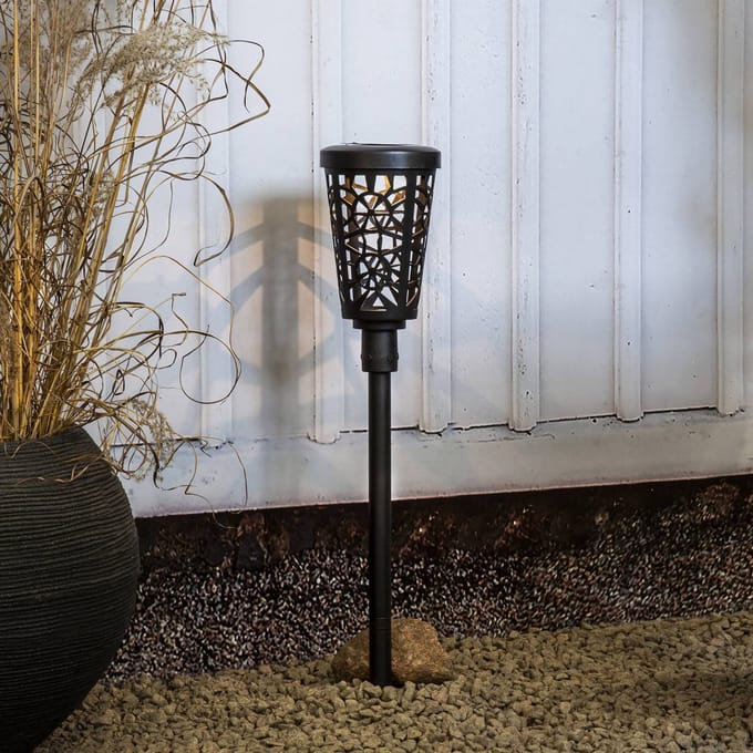 STAR TRADING LED solar-tuinpadverlichting Sinnia met aardspies