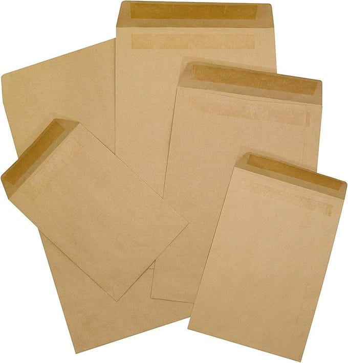 Zelfafdichtende C5 Enveloppen 90gsm - Pack van 500