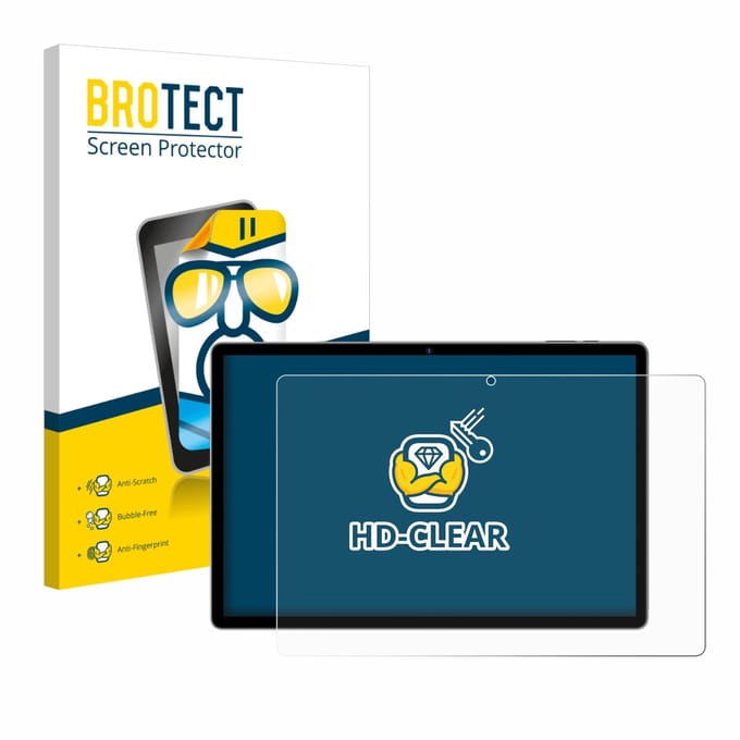 BROTECT - Screenprotector voor RUSHAR A140 14" - Folie Beschermfolie transparant