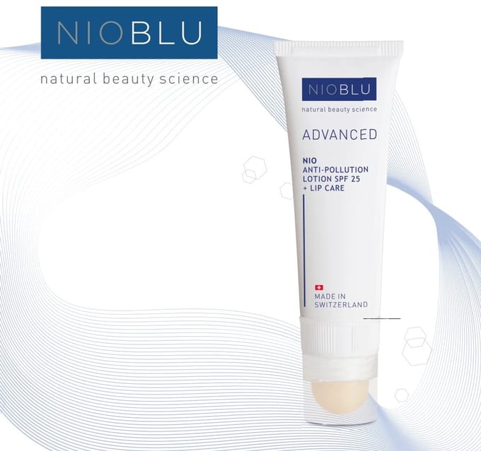 NIOBLU - Advanced - Anti - Pollution - Lotion - SPF 25 - & - Lipcare