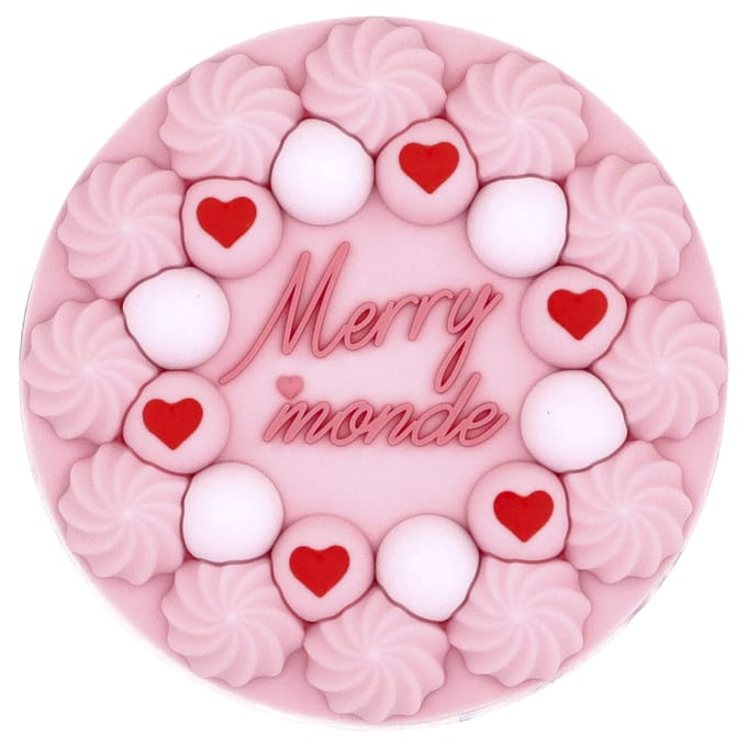 Coussin Fond de Teint Merrymonde, SPF 40, PA++, 03 Sable, 2 pièces, 11g chacune pink