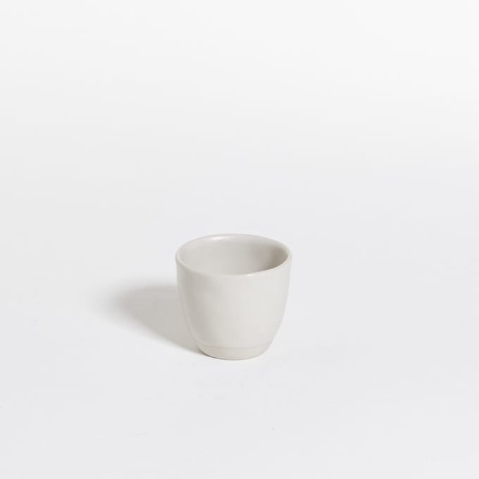 The Table atelier - espressokopje - Ø 6 - 65 cl - handgemaakt - creme
