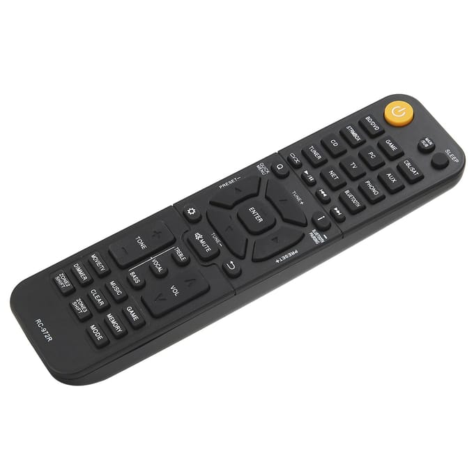Afstandsbediening RC-972R Vervanging Geschikt voor Onkyo TV TX-NR696 TX-NR797 TX-RZ840 black