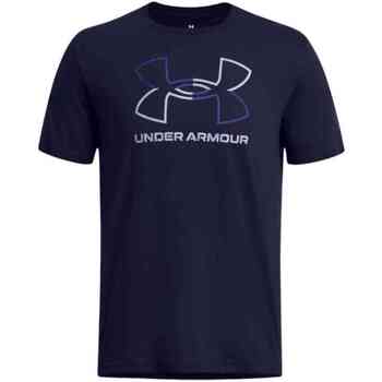Under Armour UA GL FOUNDATION UPDATE SS Heren Sportshirt - Navy - Royal - Grijs
