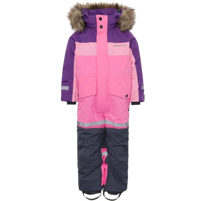 Didriksons Bjärven, winteroverall, junior, pink