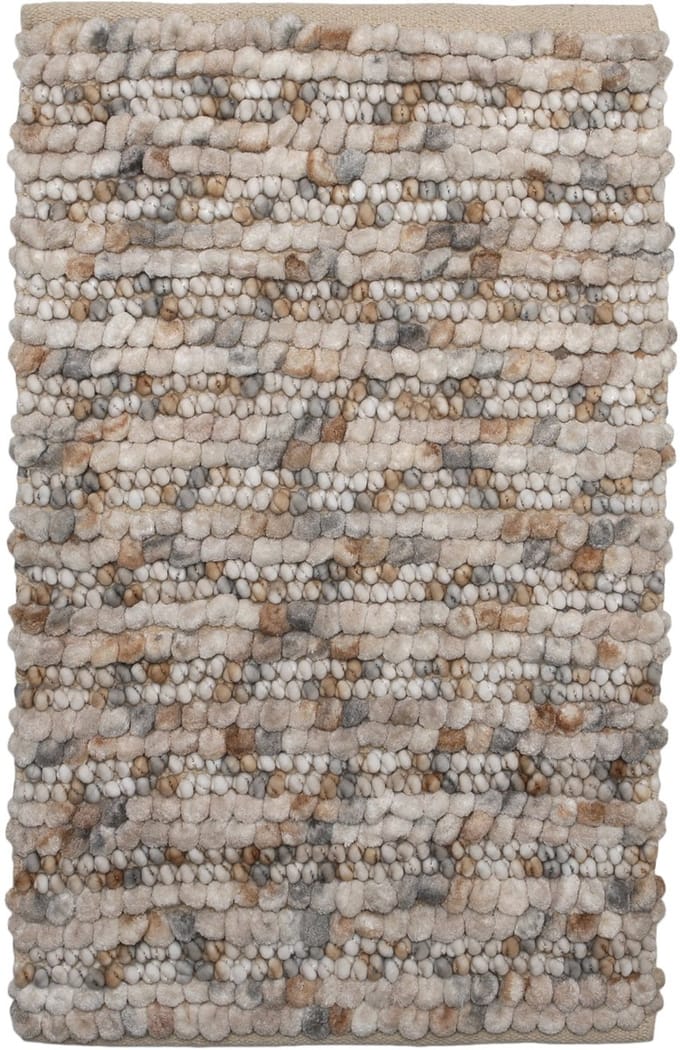 Heckettlane Badmat Antislip Brenda - Beige - 70x120 - Wasbaar