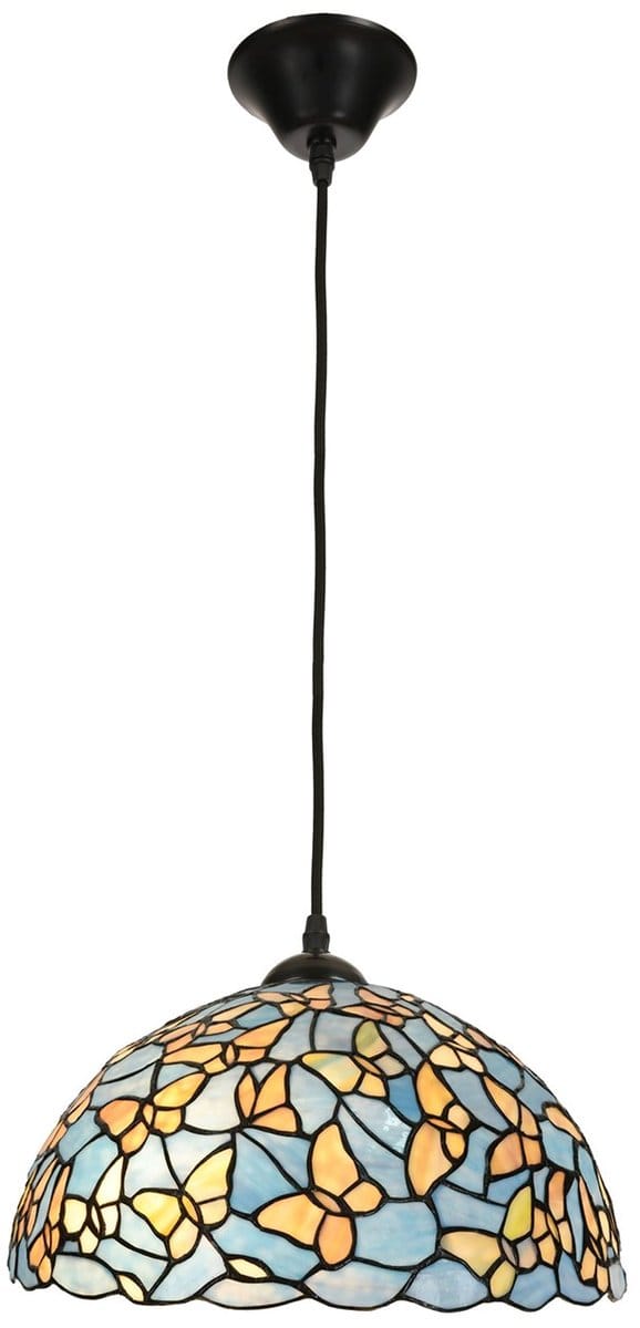 Tiffany hanglamp aan snoer Fly Away Ø 35 - Art Deco Trade