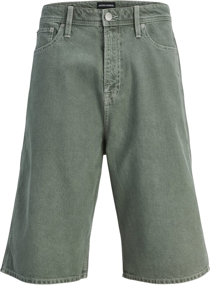 baggy fit korte jeans met steekzakken model 'ALEX'
