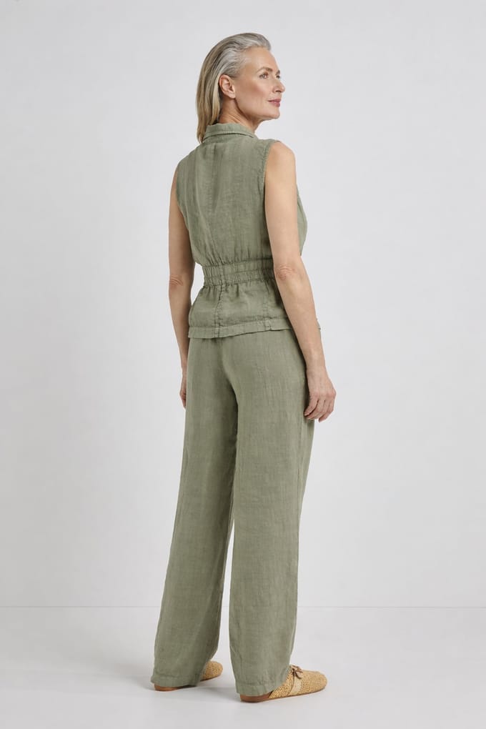Josephine & Co Jaap Gilet Light Olive Größe: 40 | Gilets Outlet | Damen | Grün