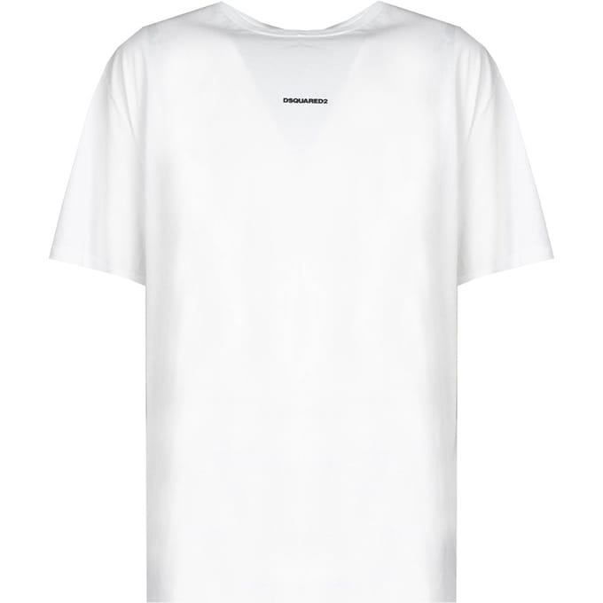 Dsquared2 T-shirt Missy Fit Mannen Wit