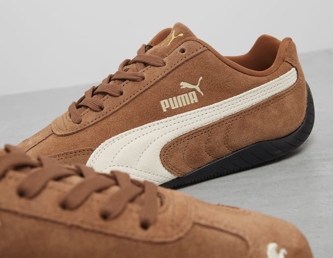 PUMA – Speedcat OG suède sneakers bruin