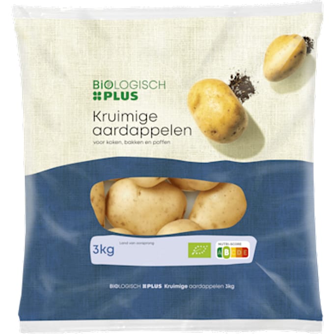 Kruimige aardappel biologisch